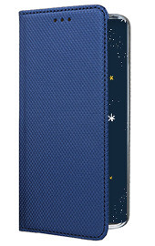 Кожени калъфи Кожени калъфи за Huawei Кожен калъф тефтер и стойка Magnetic FLEXI Book Style за Huawei P30 Lite MAR-LX1 син 